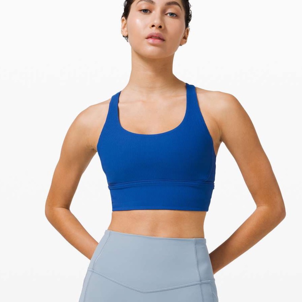Lululemon Longline Energy Bra - Ribbed